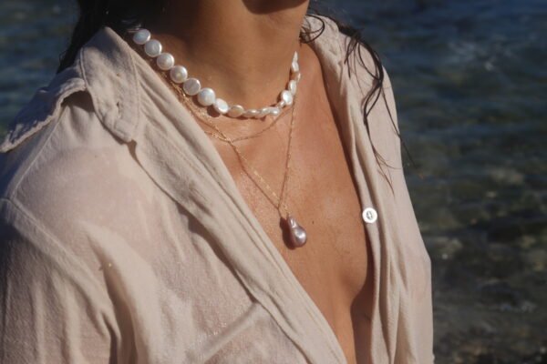 Moonlit Pearls Necklace - Image 4