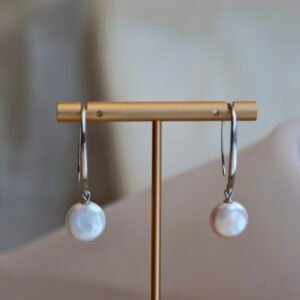 Whisper Luna earrings silver