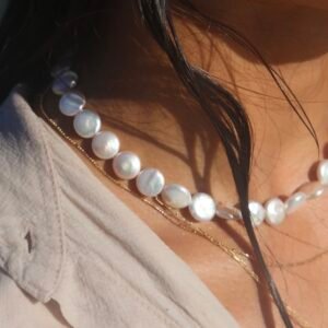 Moonlit Pearls Necklace