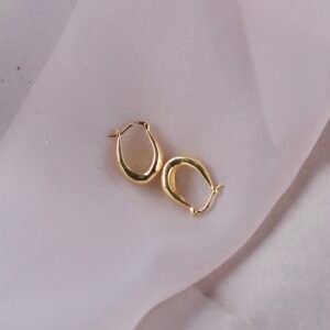 Droplet  Hoop Earrings