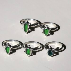 Sea Glass Ring “Tide Blooms”
